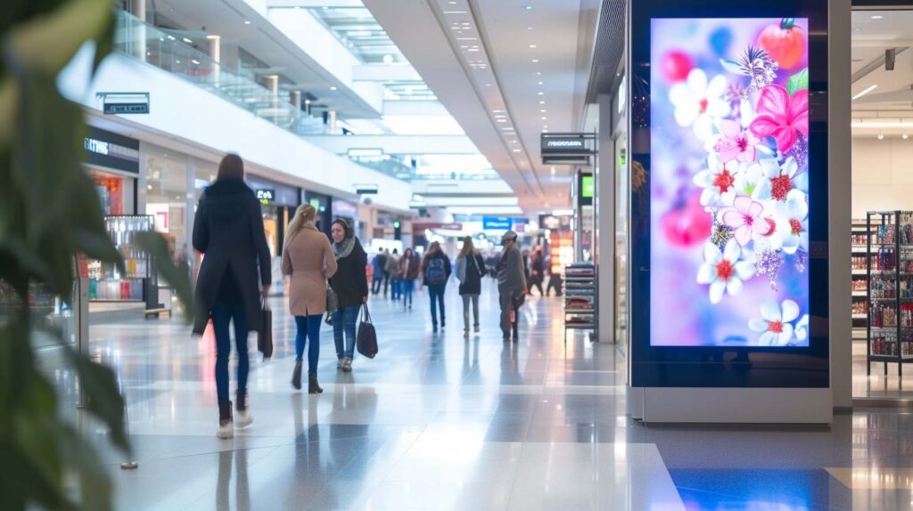 Plakatwerbung und Info-Screens